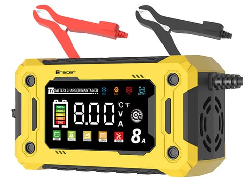 ⁨Prostownik TRACER 12V 8A DT128⁩ w sklepie Wasserman.eu