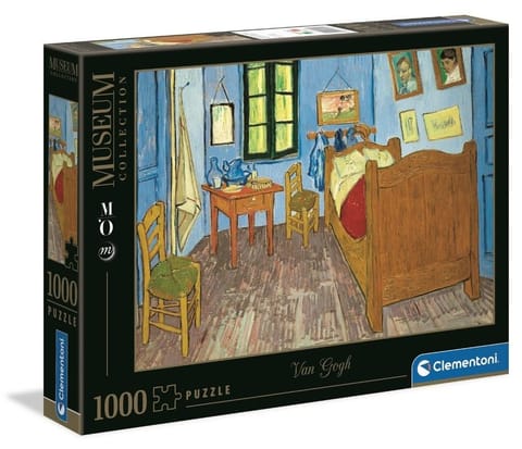 ⁨Puzzle 1000 Museum Van Gogh: Bedroom in Arles⁩ w sklepie Wasserman.eu