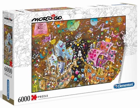 ⁨Puzzle 6000 Mordillo The Kiss⁩ w sklepie Wasserman.eu