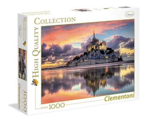 ⁨Puzzle 1000 HQ Le Magnifique Mont Saint-Miche⁩ w sklepie Wasserman.eu