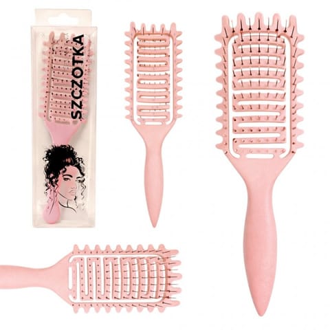 ⁨Szczotka do rozczesywania, do suszenia, do masażu włosów kręconych SCZ20R⁩ w sklepie Wasserman.eu