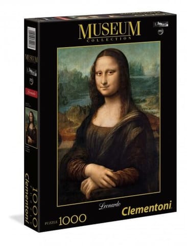 ⁨Puzzle 1000 Museum Louvre Mona Lisa⁩ w sklepie Wasserman.eu