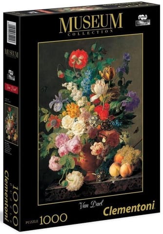 ⁨Puzzle 1000 Museum Van Dael - Vaso di fiori⁩ w sklepie Wasserman.eu