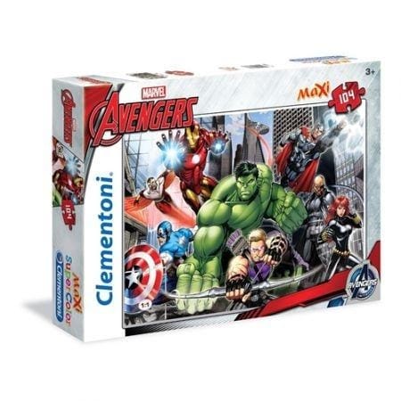 ⁨Puzzle 104 Maxi Avengers⁩ w sklepie Wasserman.eu