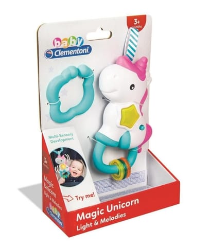 ⁨Interactive rattle unicorn⁩ at Wasserman.eu