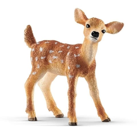 ⁨Figurine White-tailes fawn⁩ at Wasserman.eu