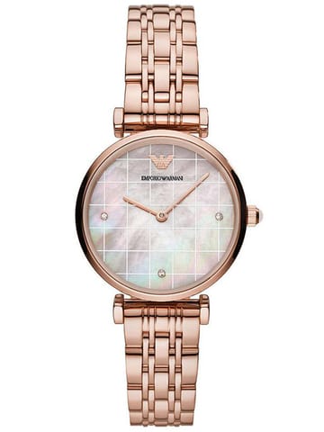 ⁨ZEGAREK DAMSKI EMPORIO ARMANI AR11385 - GIANNI T-BAR (zi527a)⁩ w sklepie Wasserman.eu