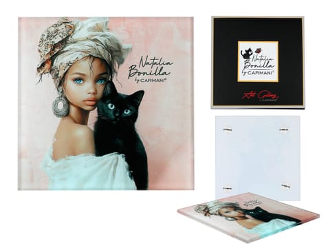 ⁨Podkładka szklana - N. Bonilla (CARMANI)⁩ w sklepie Wasserman.eu