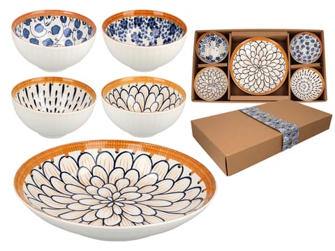 ⁨Kpl. 4 miseczek + talerz⁩ w sklepie Wasserman.eu