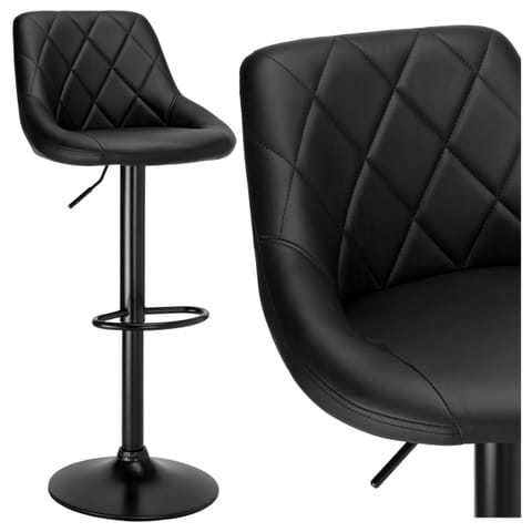 ⁨Hoker barowy Cydro Black czarny⁩ w sklepie Wasserman.eu