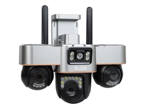 ⁨Kamera BLOW WiFi 3 obiektywy obracane 6MP V-BP36 czarna⁩ w sklepie Wasserman.eu