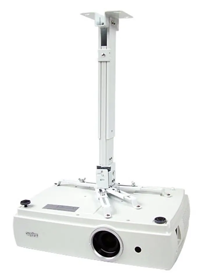 ⁨Uchwyt sufitowy do projektora AVTEK EASYMOUNT (430 mm - 650 mm; 10 kg; kolor biały)⁩ w sklepie Wasserman.eu