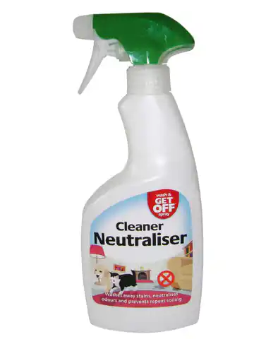 ⁨KERBL Środek odstraszająco-czyszczący na psy i koty GET OFF 500ml [84291]⁩ w sklepie Wasserman.eu