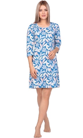 ⁨KOSZULA REGINA 406 NIE (kolor niebieski, rozmiar M)⁩ w sklepie Wasserman.eu