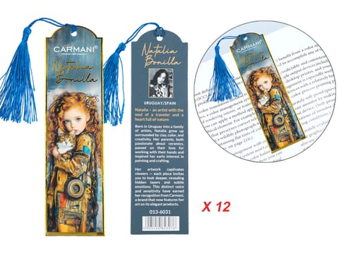 ⁨Kpl. 12 zakładek do książki - N. Bonilla, Kocie opowieści Mii (CARMANI)⁩ w sklepie Wasserman.eu