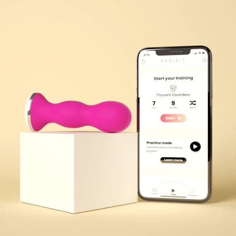 ⁨Wibrujące Urządzenie Do Ćwiczeń Mięśni Kegla Pink Perifit⁩ w sklepie Wasserman.eu