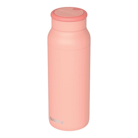 ⁨Quokka Echo - Butelka ze stali nierdzewnej 690 ml z silikonowym uchwytem (Pink)⁩ w sklepie Wasserman.eu