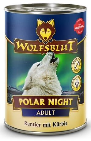 ⁨Wolfsblut Dog Polar Night - renifer i dynia puszka 395g⁩ w sklepie Wasserman.eu