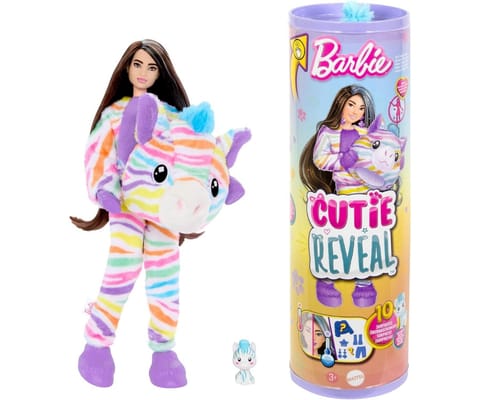 ⁨Mattel HRK37 Lalka Barbie Cutie Reveal Zebra⁩ w sklepie Wasserman.eu