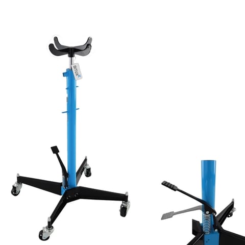 ⁨Mobilny podnośnik warsztatowy podnośnik hydrauliczny stabilny do skrzyń biegów⁩ w sklepie Wasserman.eu