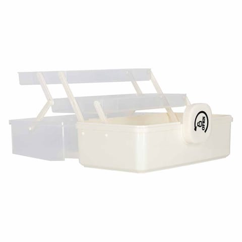 ⁨Organizer na leki pojemnik pudełko kasetka apteczka duży XL na zamek skrzynka 29x19x15,5 cm⁩ w sklepie Wasserman.eu