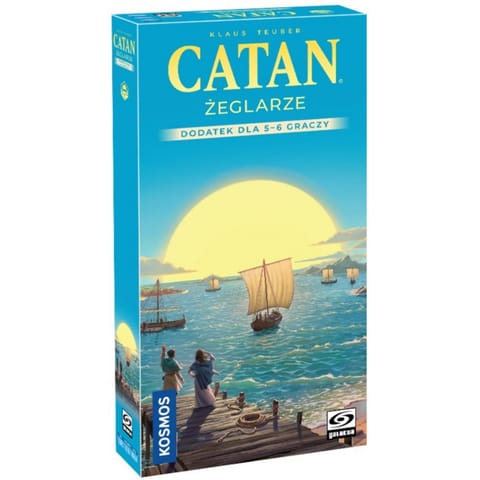 ⁨GRA PLANSZOWA CATAN  (2025) - ŻEGLARZE 5/6 graczy - dodatek GALAKTA⁩ w sklepie Wasserman.eu