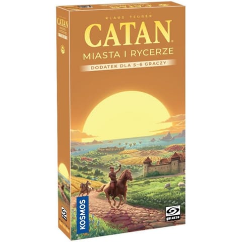 ⁨GRA PLANSZOWA CATAN  (2025) - MIASTA I RYCERZE 5/6 graczy - dodatek GALAKTA⁩ w sklepie Wasserman.eu