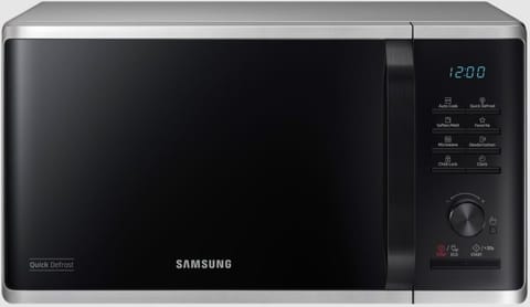 ⁨Kuchenka mikrofalowa wolnostojąca SAMSUNG MS23K3515AS/E2 (750W /23L /Czarno-szary)⁩ w sklepie Wasserman.eu