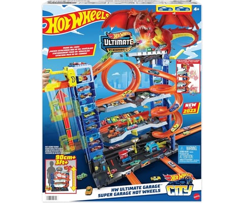 ⁨Hot Wheels City Mega Garage Attack of the Dragon Set HKX48 p1 MATTEL⁩ at Wasserman.eu