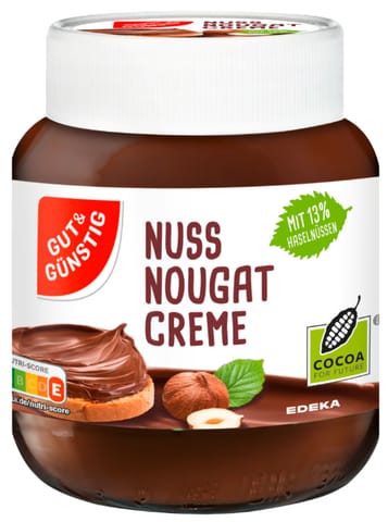 ⁨G&G Nuss-Nougat-Creme Krem z Nugatem Orzechowym 400 g⁩ w sklepie Wasserman.eu