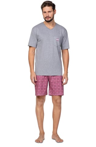 ⁨PAJAMAS REGINA 581 (Graphite colour, Size XXL (44))⁩ at Wasserman.eu