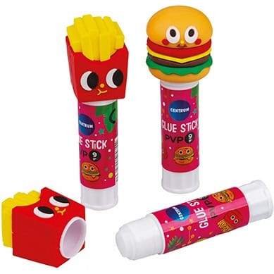 ⁨Klej w szyfcie PVA 9g. mix BURGER I FRYTKI 80355 CENTRUM⁩ w sklepie Wasserman.eu