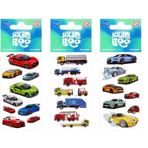 ⁨Naklejki 60x180mm AUTA 2 517760 STICKERBOO⁩ w sklepie Wasserman.eu