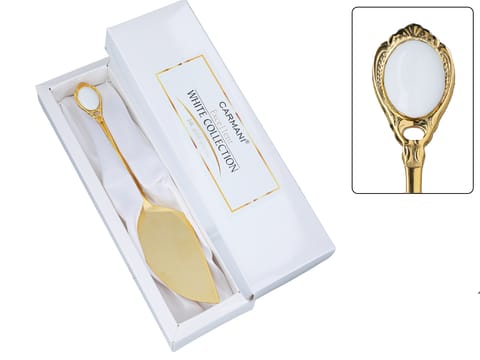 ⁨Łopatka do ciasta - Białe oczko (CARMANI)⁩ w sklepie Wasserman.eu