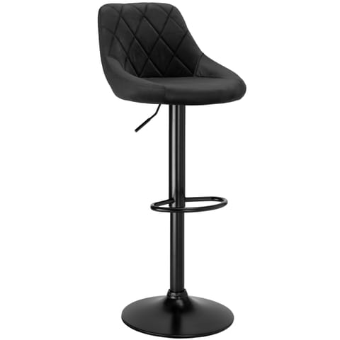 ⁨Hoker barowy Cydro Black czarne Velvet⁩ w sklepie Wasserman.eu