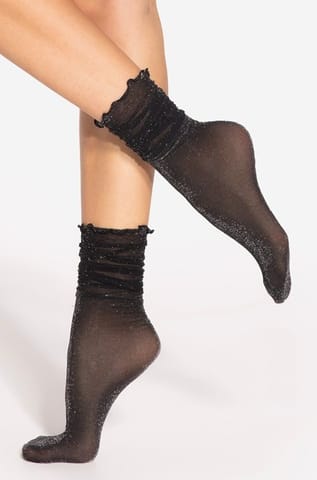 ⁨Skarpetki Spring Vibes 08 30 Den Nero-Silver (Rozmiar Uni)⁩ w sklepie Wasserman.eu