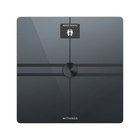 ⁨Waga łazienkowa WITHINGS WBS12-Black-All-Inter (maks. 200kg /Czarny)⁩ w sklepie Wasserman.eu