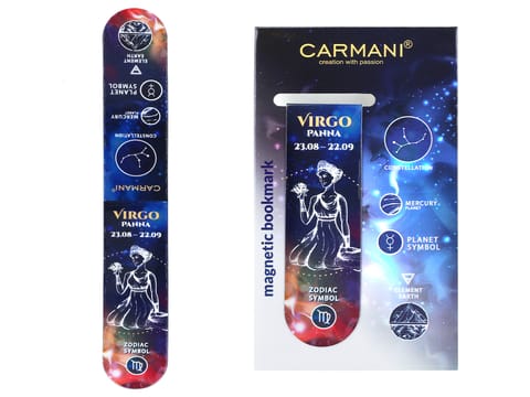 ⁨Zakładka magnetyczna - Znaki zodiaku, Panna (CARMANI)⁩ w sklepie Wasserman.eu