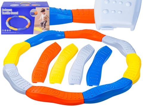 ⁨Ścieżka Sensoryczna Dla Dzieci KAMIENIE BALANSUJĄCE Do Ćwiczenia Równowagi 8 Szt Trening Równowagi⁩ w sklepie Wasserman.eu