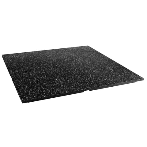 ⁨POS25 PODŁOGA GUMOWA POD SPRZĘT FITNESS BLACK/WHITE II GATUNEK⁩ w sklepie Wasserman.eu