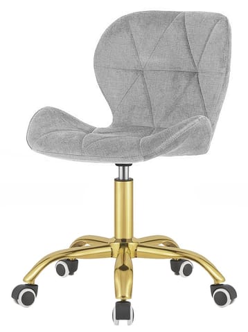 ⁨Krzesło obrotowe VASTO OFFICE FABRIC GREY GOLD⁩ w sklepie Wasserman.eu