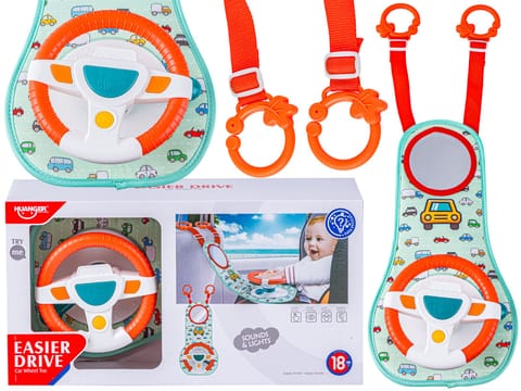 ⁨Zestaw Małego Kierowcy Edukacyjna KIEROWNICA DO SAMOCHODU Auta Interaktywna Mata⁩ w sklepie Wasserman.eu