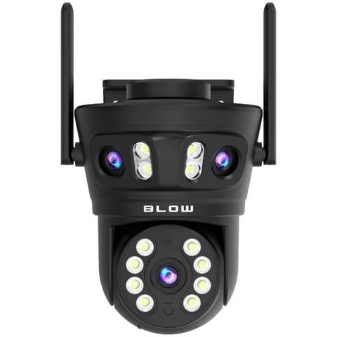 ⁨Kamera BLOW WiFi 8MP I-338 3 obiektywy obrotowa PTZ⁩ w sklepie Wasserman.eu