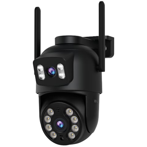 ⁨Kamera BLOW WiFi DualLens 6MP I-306 ICSEE czarna⁩ w sklepie Wasserman.eu