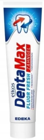 ⁨Denta Max Fluor Fresh Pasta do Zębów w Żelu 125 ml⁩ w sklepie Wasserman.eu