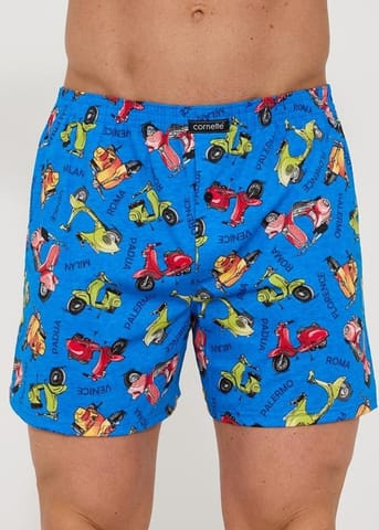 ⁨BOKSERKI CORNETTE CLASSIC CL-011/185 (kolor niebieski, rozmiar 5XL)⁩ w sklepie Wasserman.eu