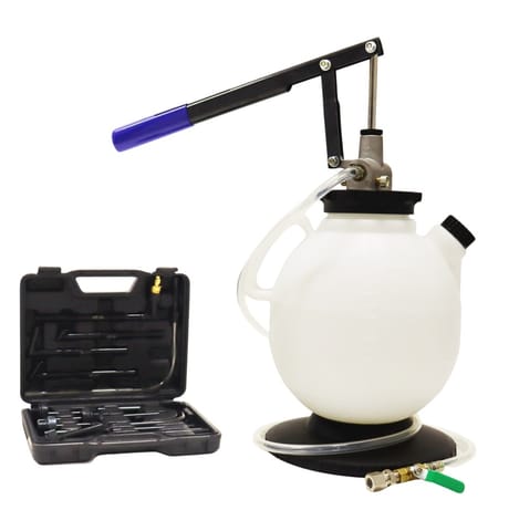 ⁨Urządzenie do napełniania oleju przekładniowego 7,5L Bituxx + adaptery⁩ w sklepie Wasserman.eu