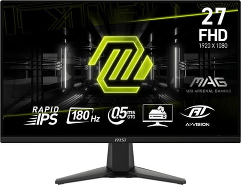 ⁨Monitor MSI MAG 275F (27" /Rapid IPS /180Hz /1920 x 1080 /Czarny)⁩ w sklepie Wasserman.eu