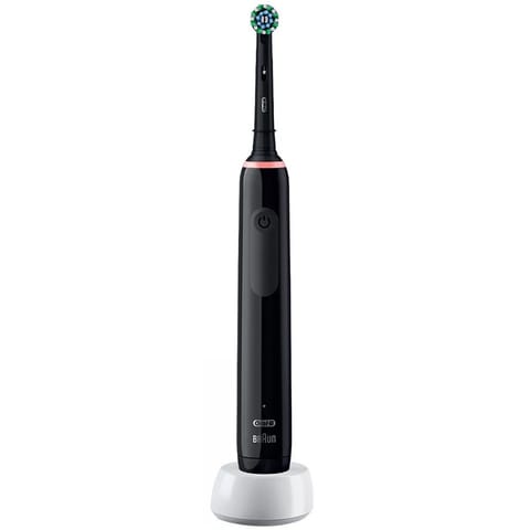 ⁨Szczoteczka elektryczna ORAL-B Pro 3 3000 Cross Action Czarny Czarny (D505.523.3)⁩ w sklepie Wasserman.eu