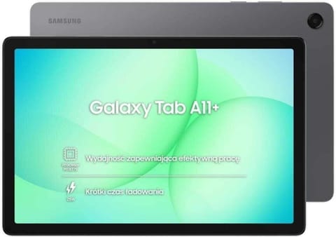 ⁨Tablet SAMSUNG Galaxy Tab A11+ 128 GB Grafitowy (11"/Mediatek MT8775/128GB/Android/Wi-Fi/Grafitowy)⁩ w sklepie Wasserman.eu